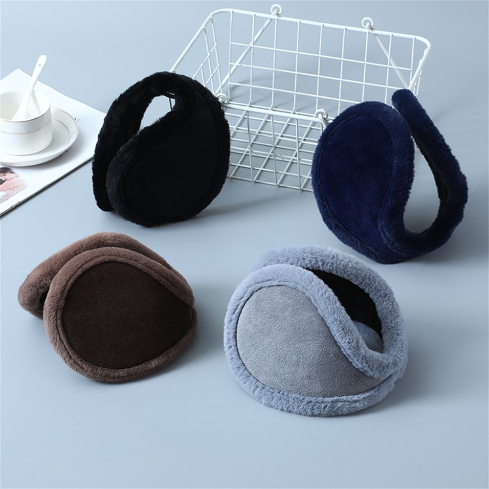 Fleece Ear Warmer Band - للجنسين سميكة أفخم تدفئة الأذن ،