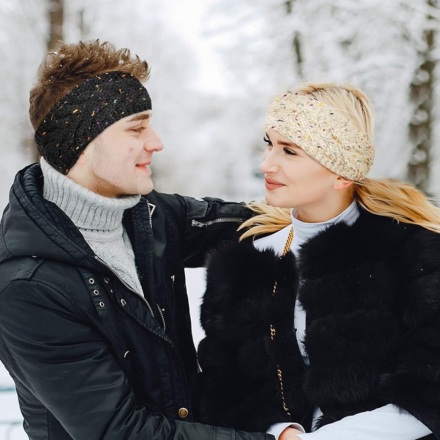 Fleece Ear Warmer Band - عصابة رأس شتوية للنساء من SSUNTAK
