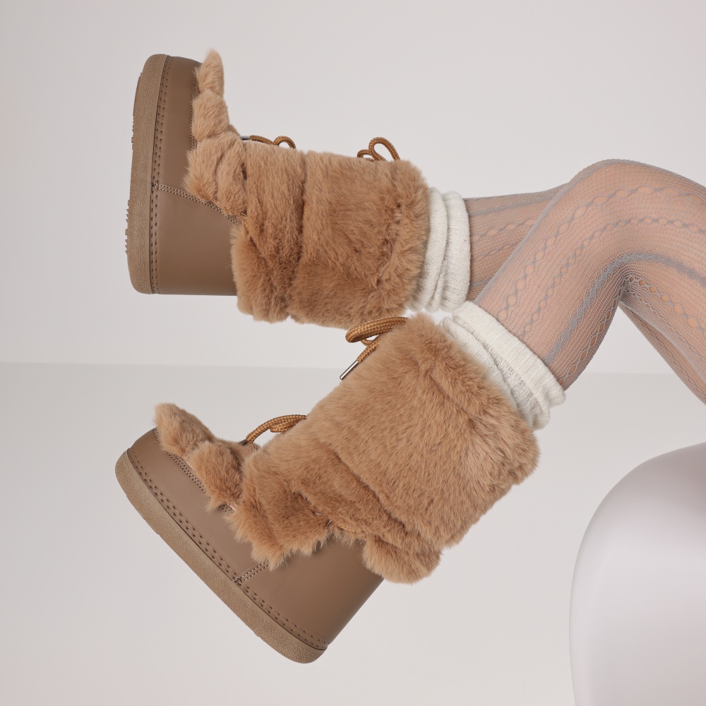 أحذية فروية للنساء ذات مقدمة م - مراجعة Waterproof Winter Boot وسعره