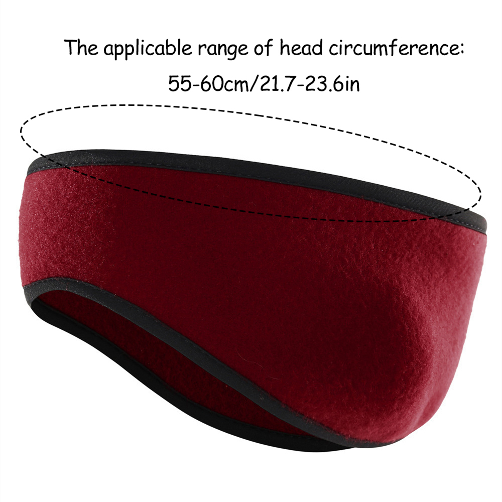 1 قطعة غطاء للأذنين من الصوف ا - مراجعة Fleece Ear Warmer Band وسعره