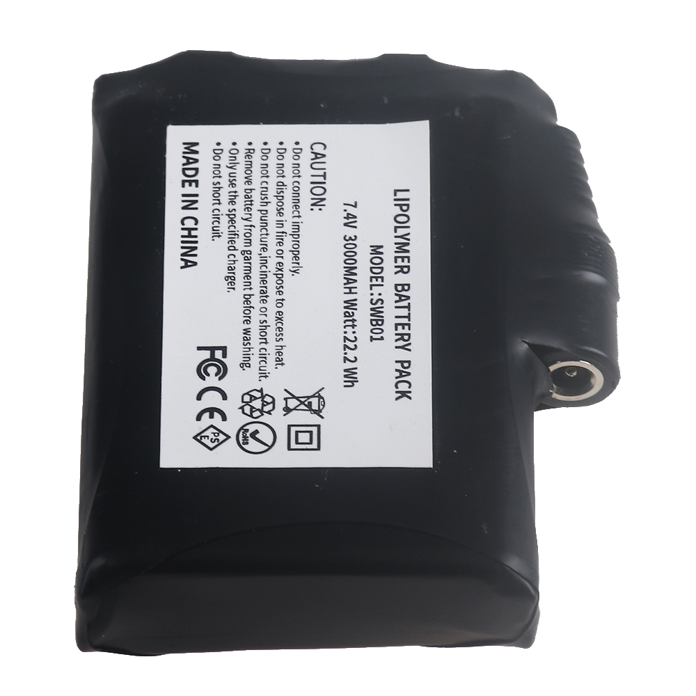 بطارية ليثيوم بوليمر 7.4 فولت  - مراجعة Heated Vest Battery وسعره