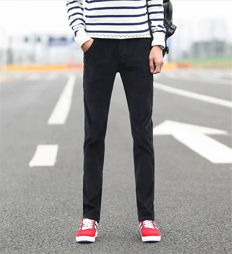 سروال قصير غير رسمي للرجال ، ب - مراجعة Corduroy Pant Warm وسعره